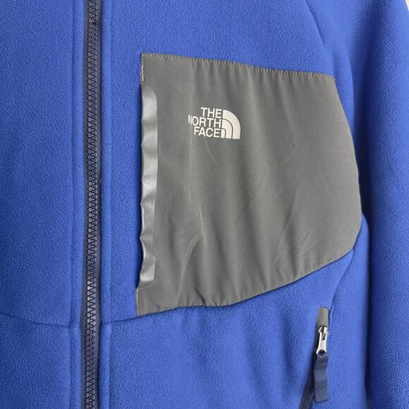 The North Face Boys Chimborazo Blue Fleece Sherpa Lined Hoodie Size M 14/16 - Picture 4 of 14